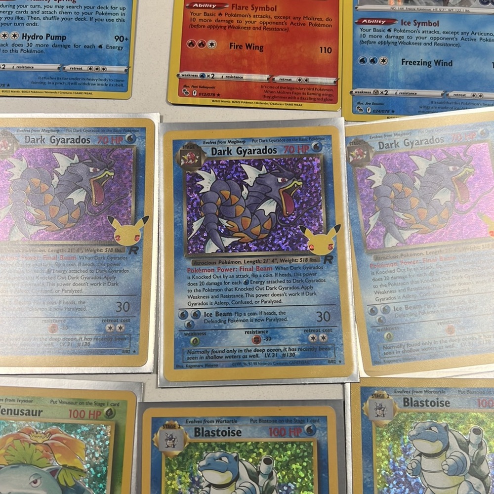 25 year celebration Pokémon rare cards - Picture 3 of 4